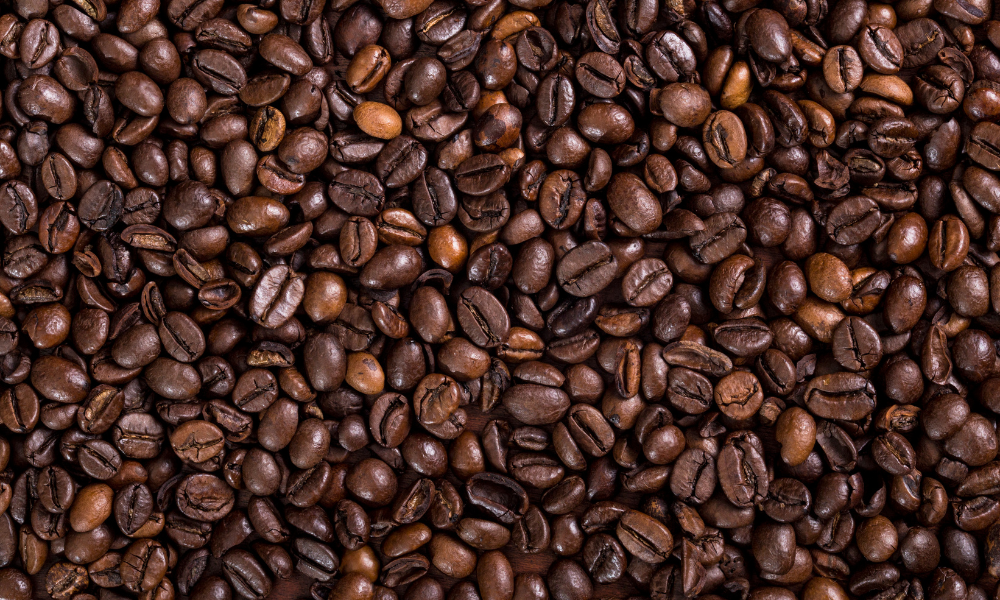 Tipos de granos de café.