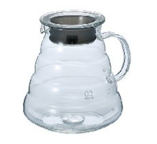 Jarra Café Server Clear 03 Hario XGS-80TB