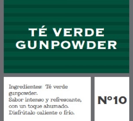TE VERDE GUNPOWDER - Bote 40 Pirámides